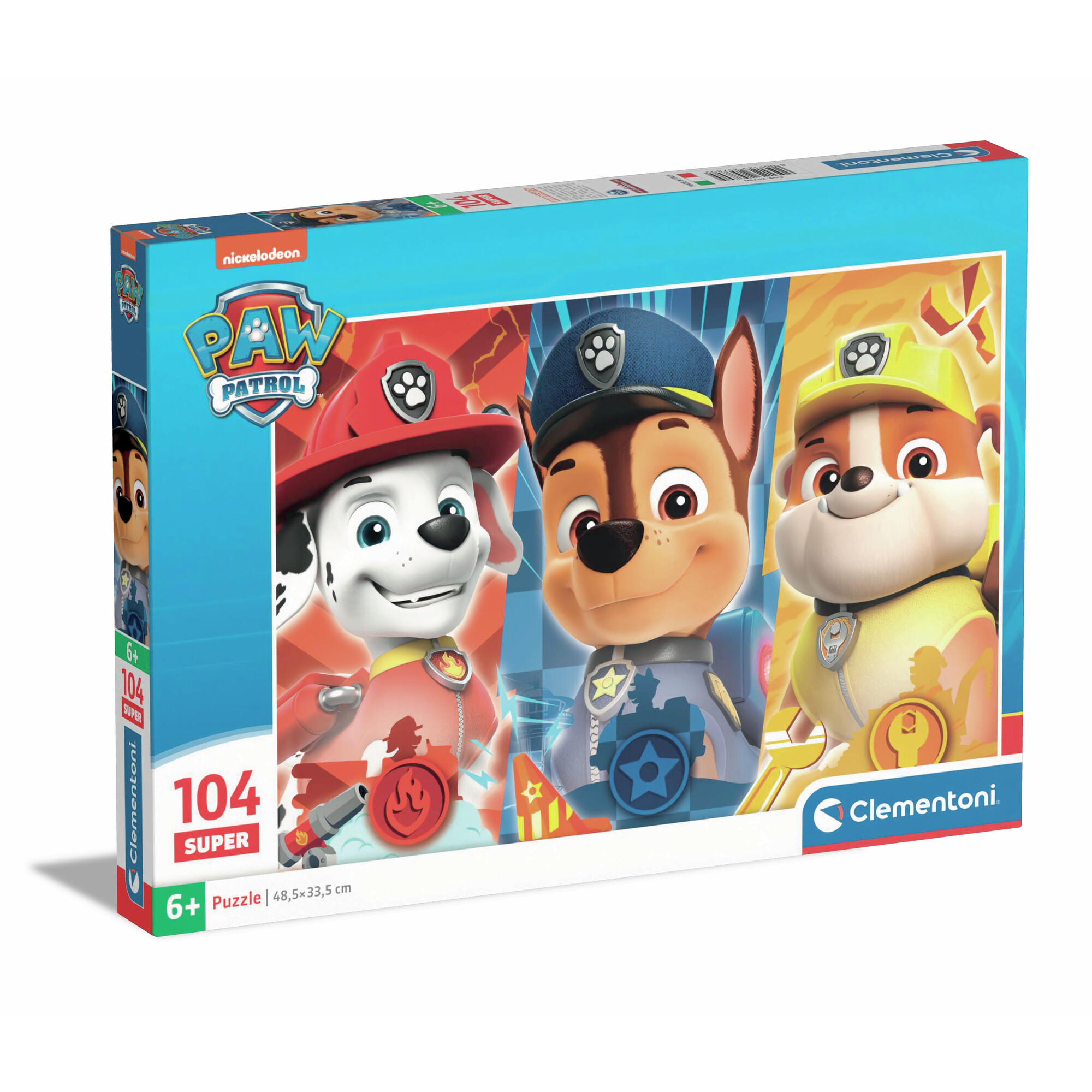 1_CLM25780 Puzzle da 104 Pezzi - Super: Paw Patrol - immagine 1