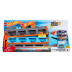 Hot Wheels - Camion 2 in 1 Trasportatore e Pista