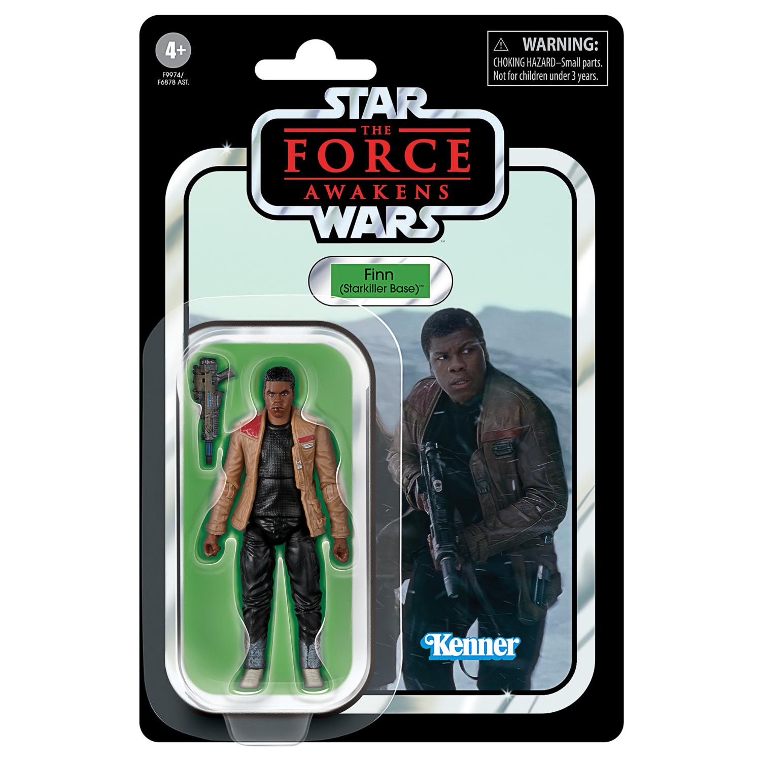 1_HSBF99745X0 Star Wars - Personaggio Kenner 15 cm: Finn (Base Starkiller) - immagine 1