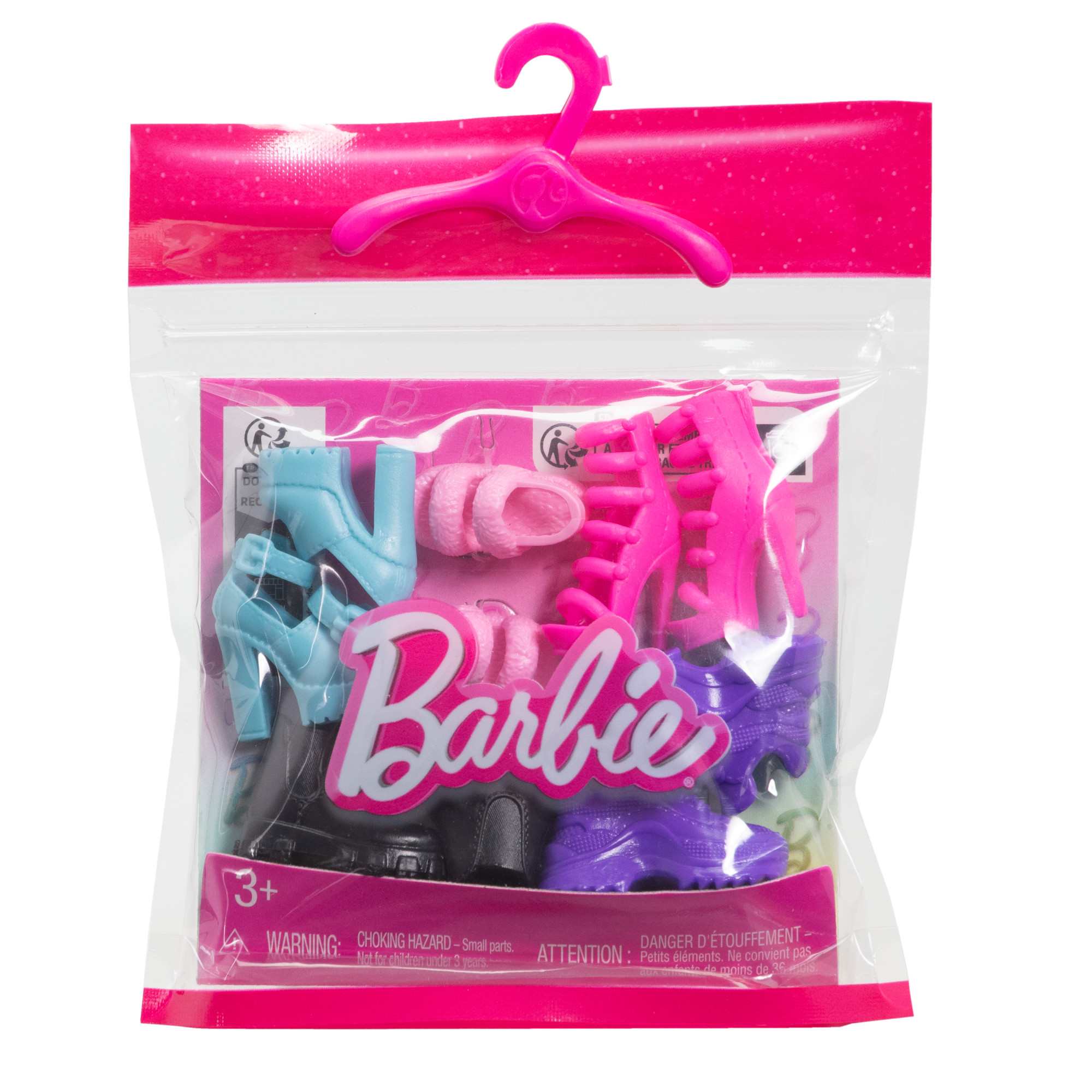 1_HWV71 Barbie Scarpe Fashion ass.to - VASSOIO - immagine 1
