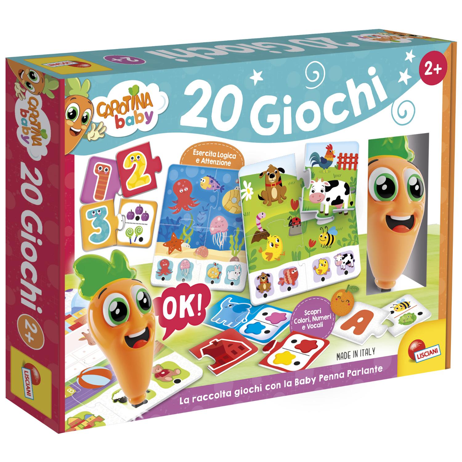 1_LSC110001 Carotina Baby - 20 Giochi Educativi - immagine 1