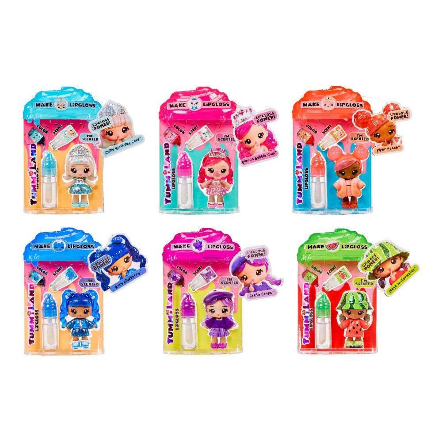 1_MGA120872 Yummiland Lipgloss Doll Character Assortment in Sidekick - immagine 1