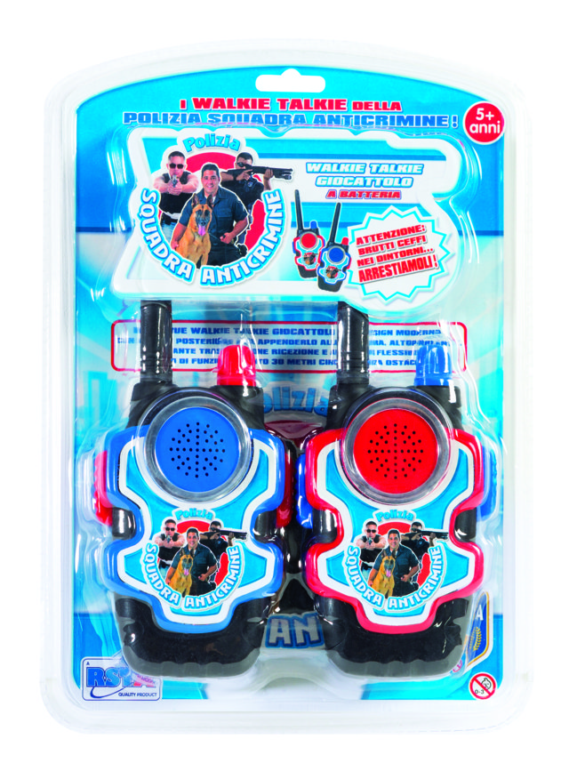 1_RST10280 Walkie Talkie della Polizia - immagine 1