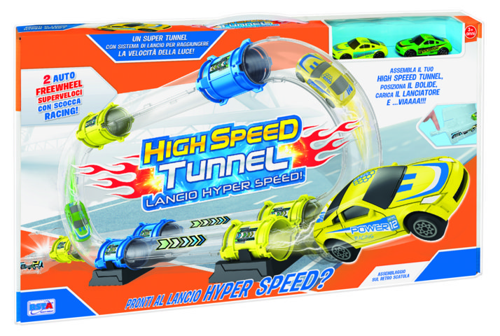 1_RST10929 High Speed Tunnel - Pista Lancio con 2 Auto - immagine 1