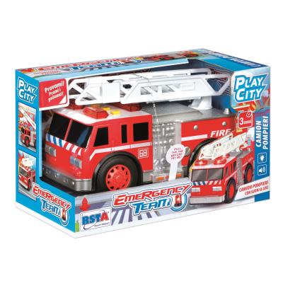 1_RST11300 CAMION POMPIERE LUCI E SUONI PLAY CITY - immagine 1
