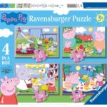 4 Puzzle in 1 - Peppa Pig