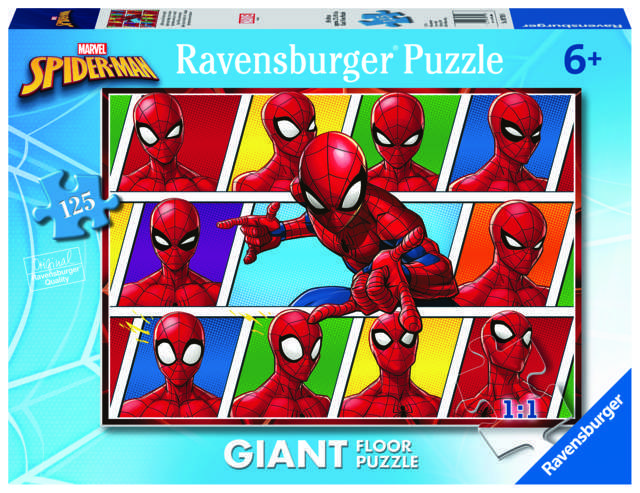 1_RVB09790 Puzzle da 125 Pezzi - Gigante da Pavimento: Spider-Man - immagine 1