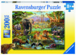Puzzle da 200 Pezzi XXL - Animali della Savana