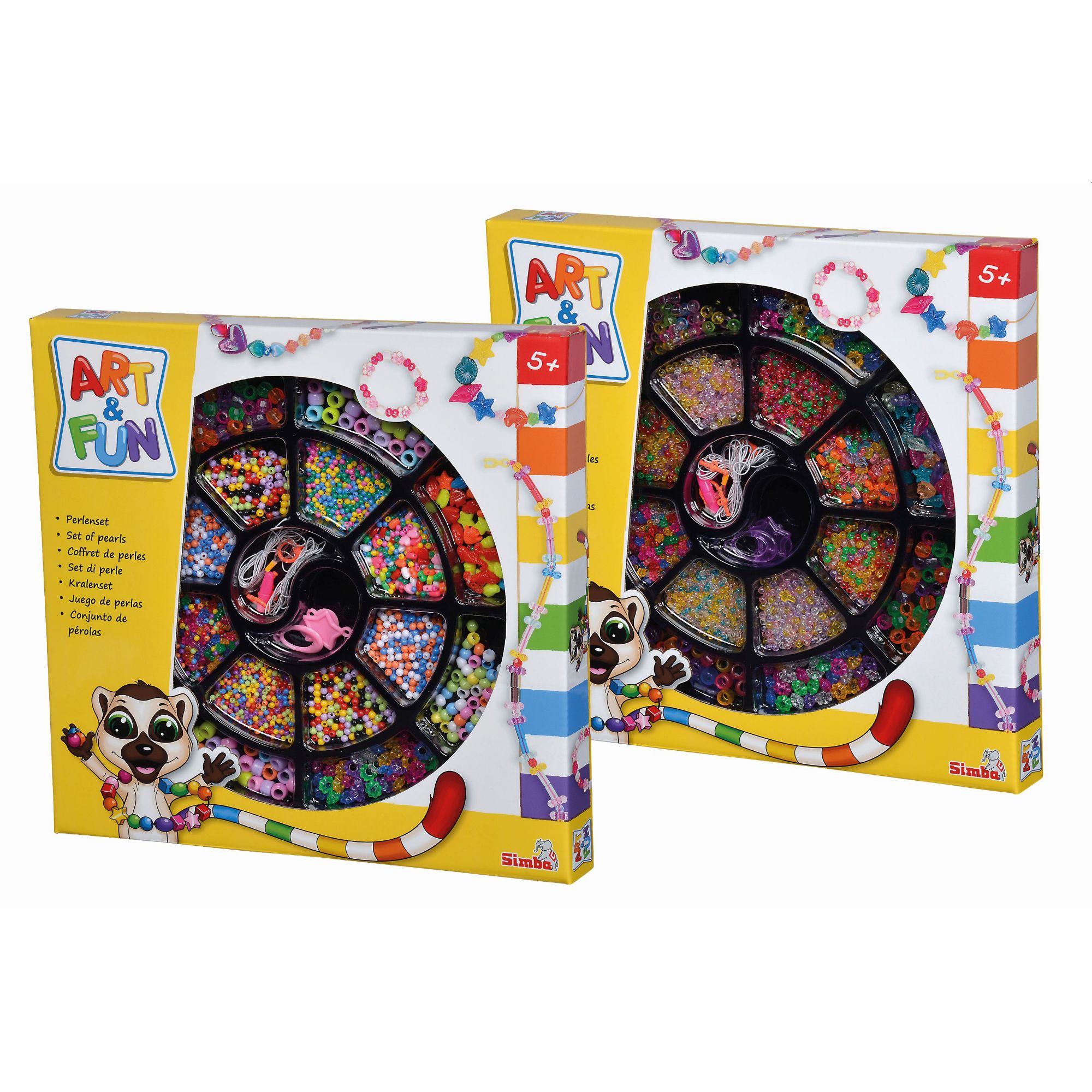 1_SBA106374137 Art&Fun 5.000 Perline - 2 asst - immagine 1