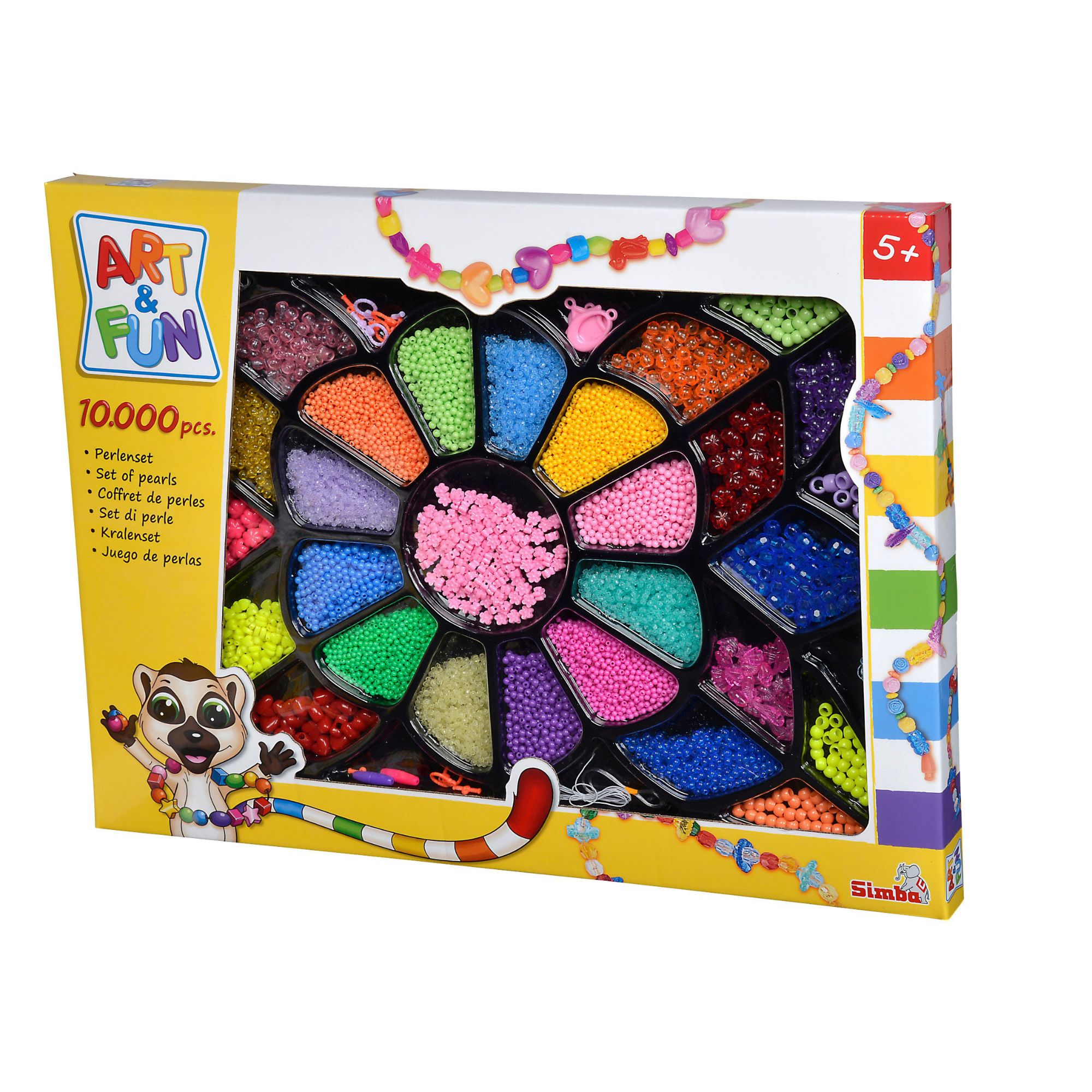 1_SBA106374141 Art & Fun - Set 10.000 Perline - immagine 1