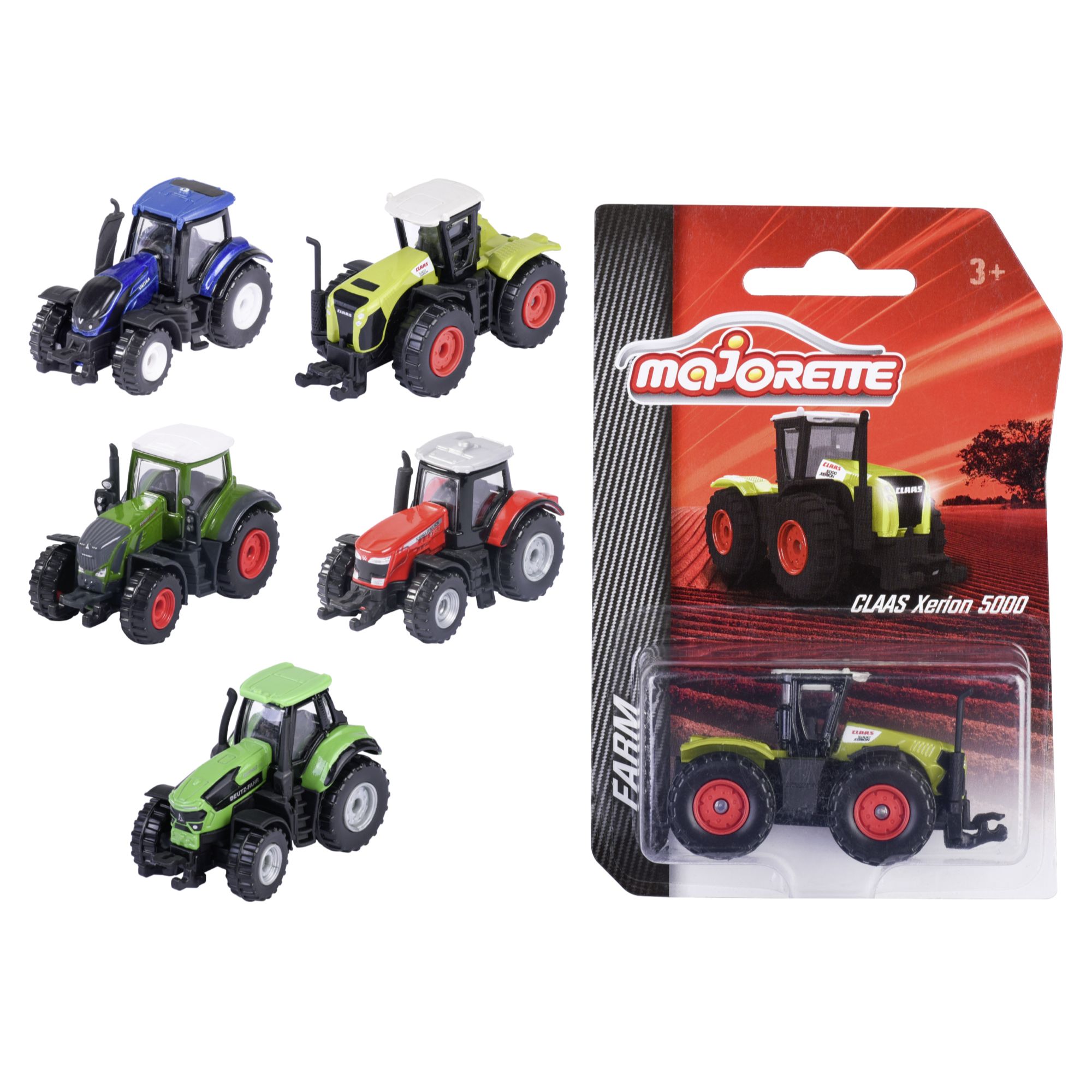 1_SBA212057400 Majorette Farm Trattore - 6 asst. - immagine 1