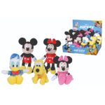 Personaggi cm.20 | 1 modello assortito casualmente (Assortimento composta da: 3xTopolino, 2xMinnie abito rosso, 3x Minnie abito fucsia, 2xPaperino, 2xPluto)