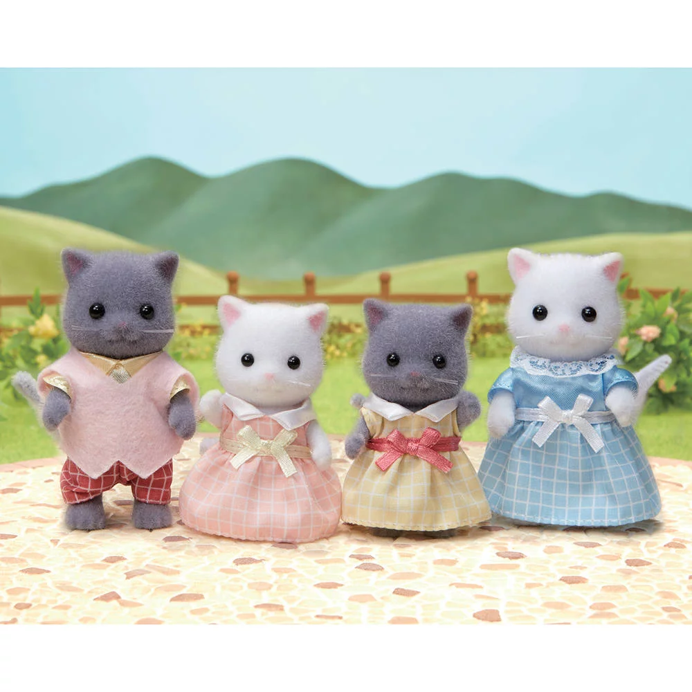 1_SLV5455 Famiglia Gatto Persiano - immagine 1