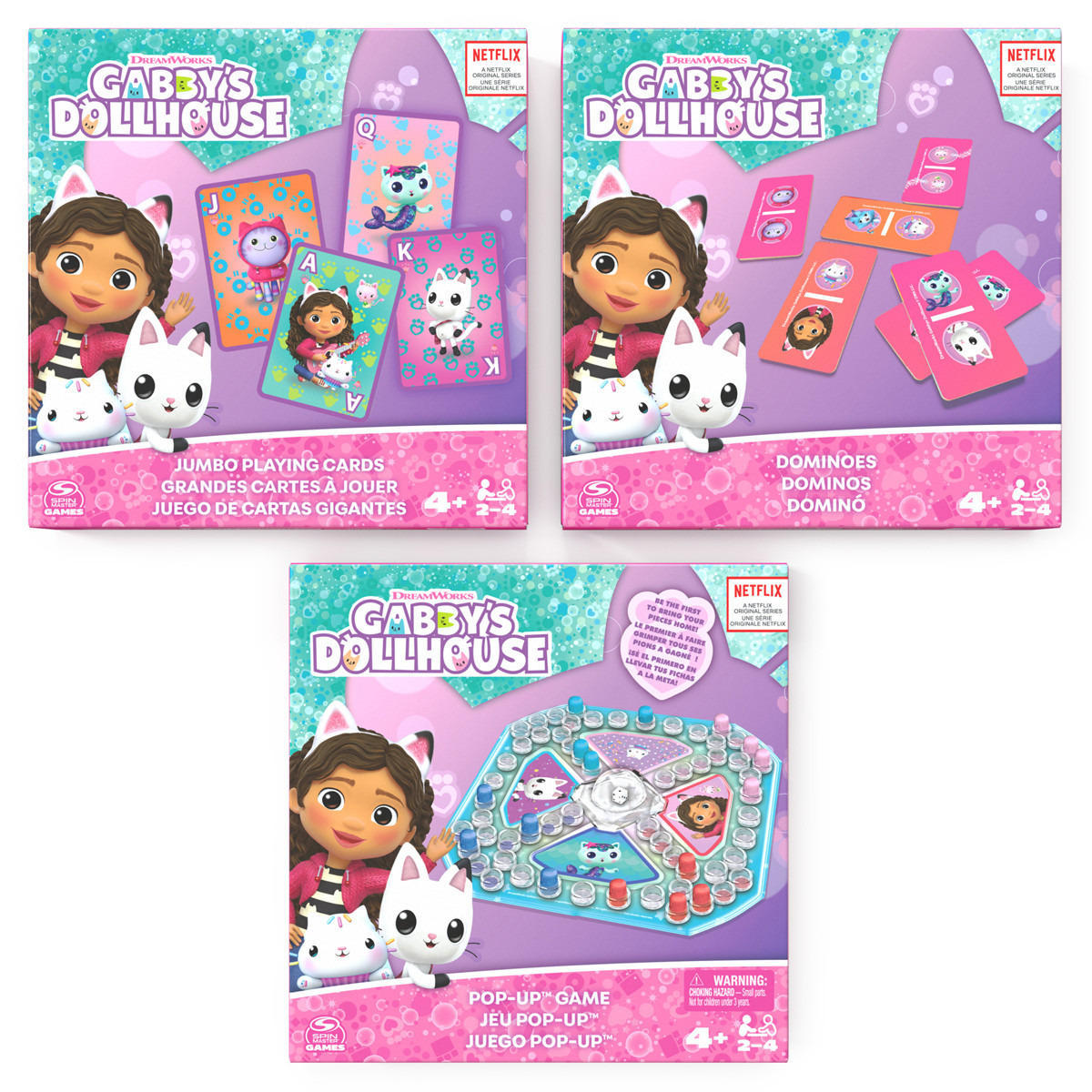 1_SPM6066779 Gabby's Dollhouse - Gioco da Tavolo Asst. - immagine 1