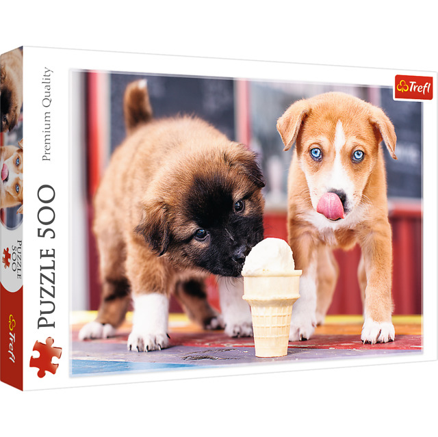 1_TRF37272 Puzzle da 500 Pezzi - Ice cream time! - immagine 1