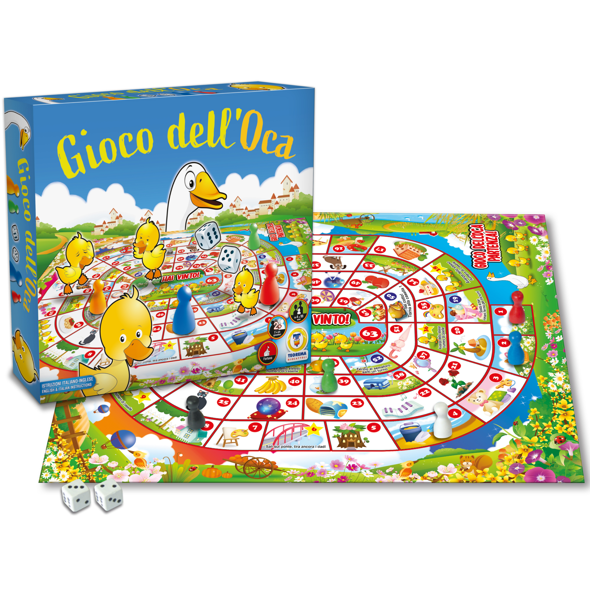 1_TRM62364 GIOCO DELL'OCA VERSIONE GRANDE - immagine 1