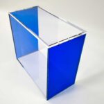 Evoretro Magnetic Acrylic Display Case for ETB with Colored Sides - Blue - immagine 3