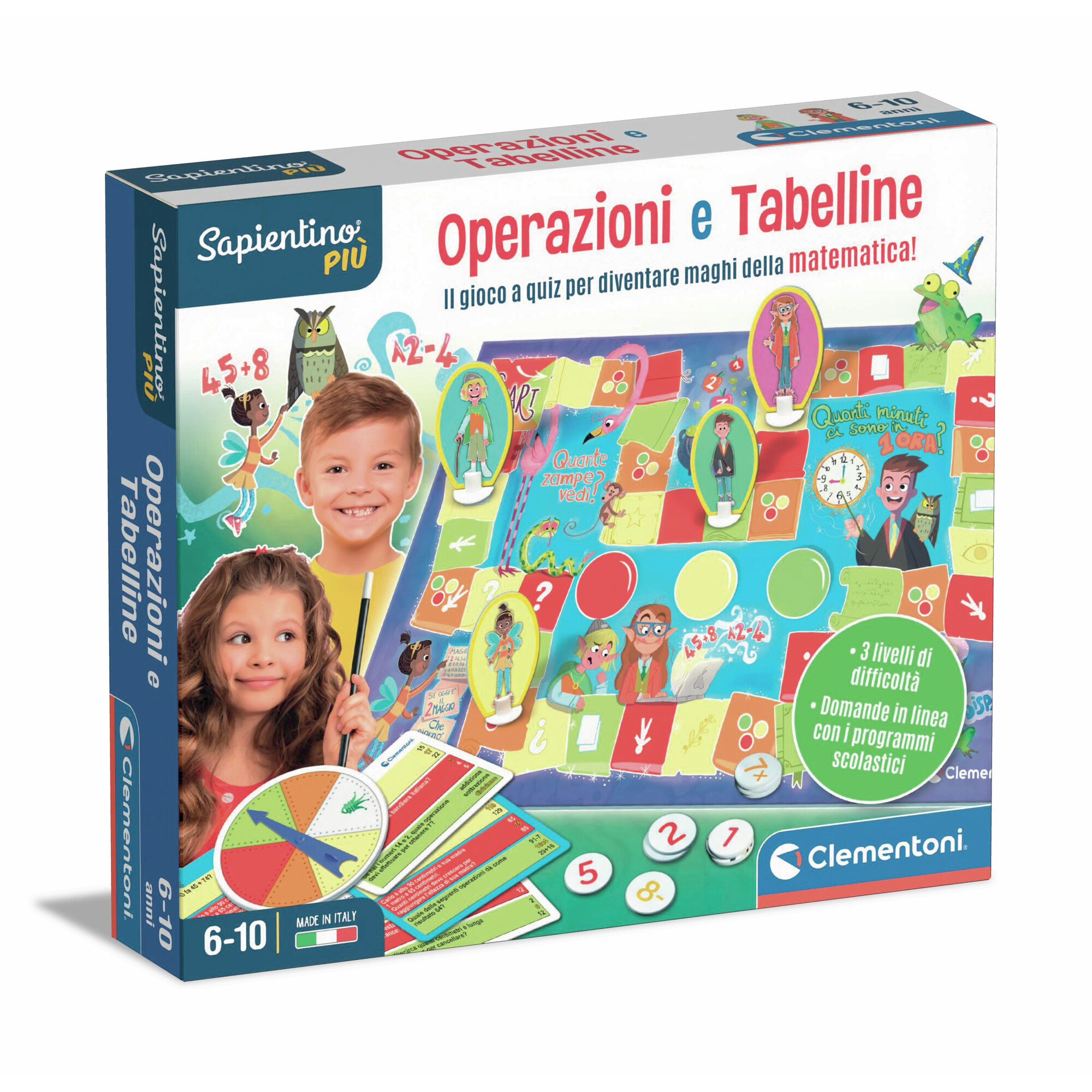 2_CLM16596 Sapientino - Operazioni e Tabelline - immagine 1