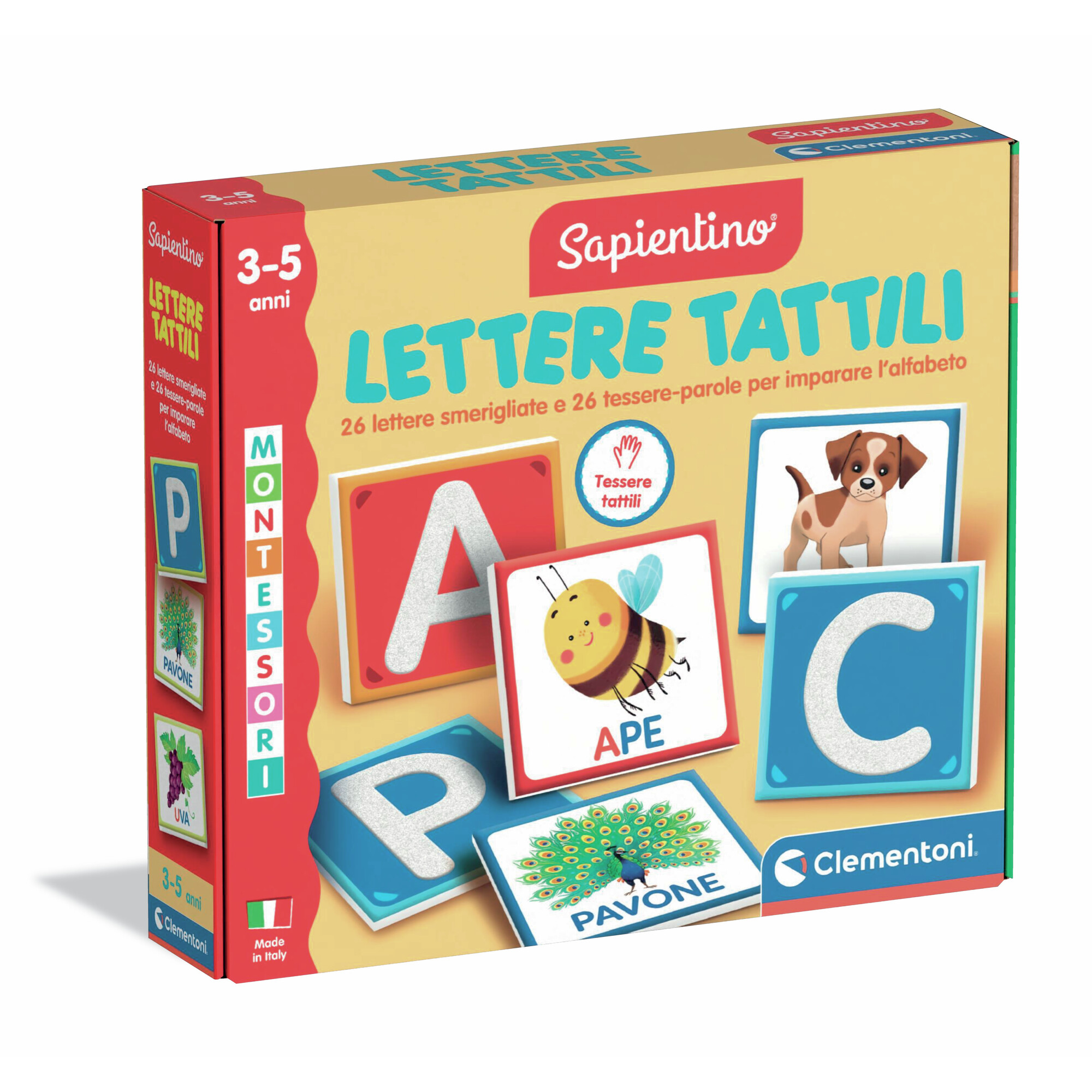 2_CLM16855 Montessori - Lettere Tattili - immagine 1