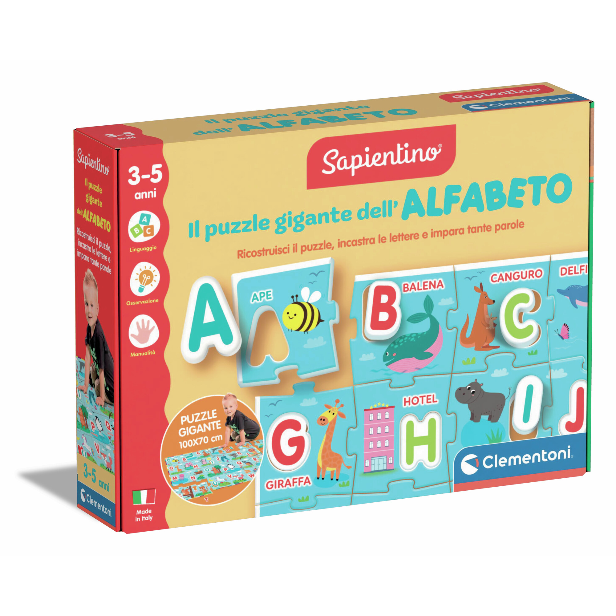 2_CLM16858 Sapientino - Il Puzzle Gigante dell'Alfabeto - immagine 1