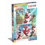 2 Puzzle da 60 Pezzi - Spidey