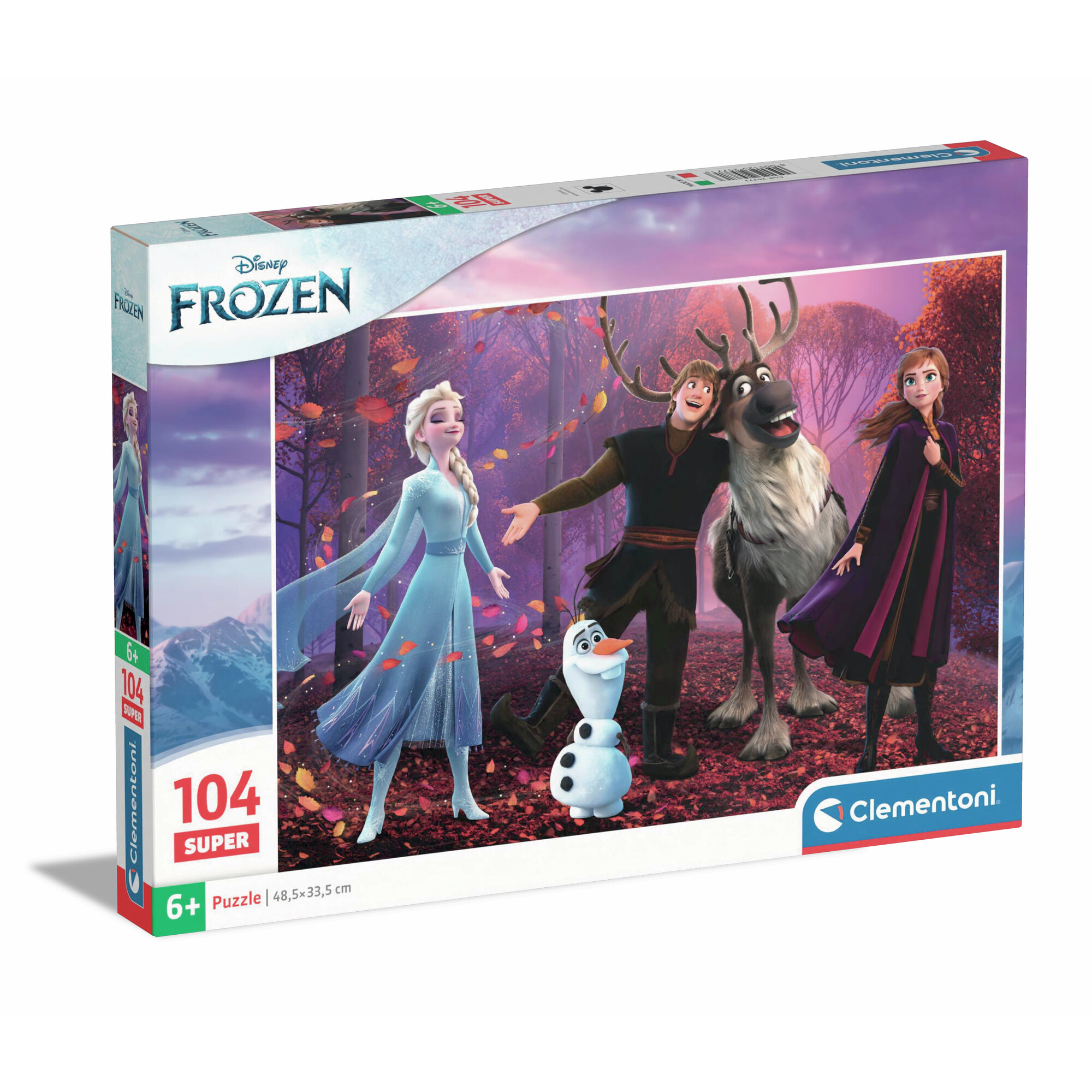 2_CLM25771 Puzzle da 104 Pezzi - Super: Frozen - immagine 1