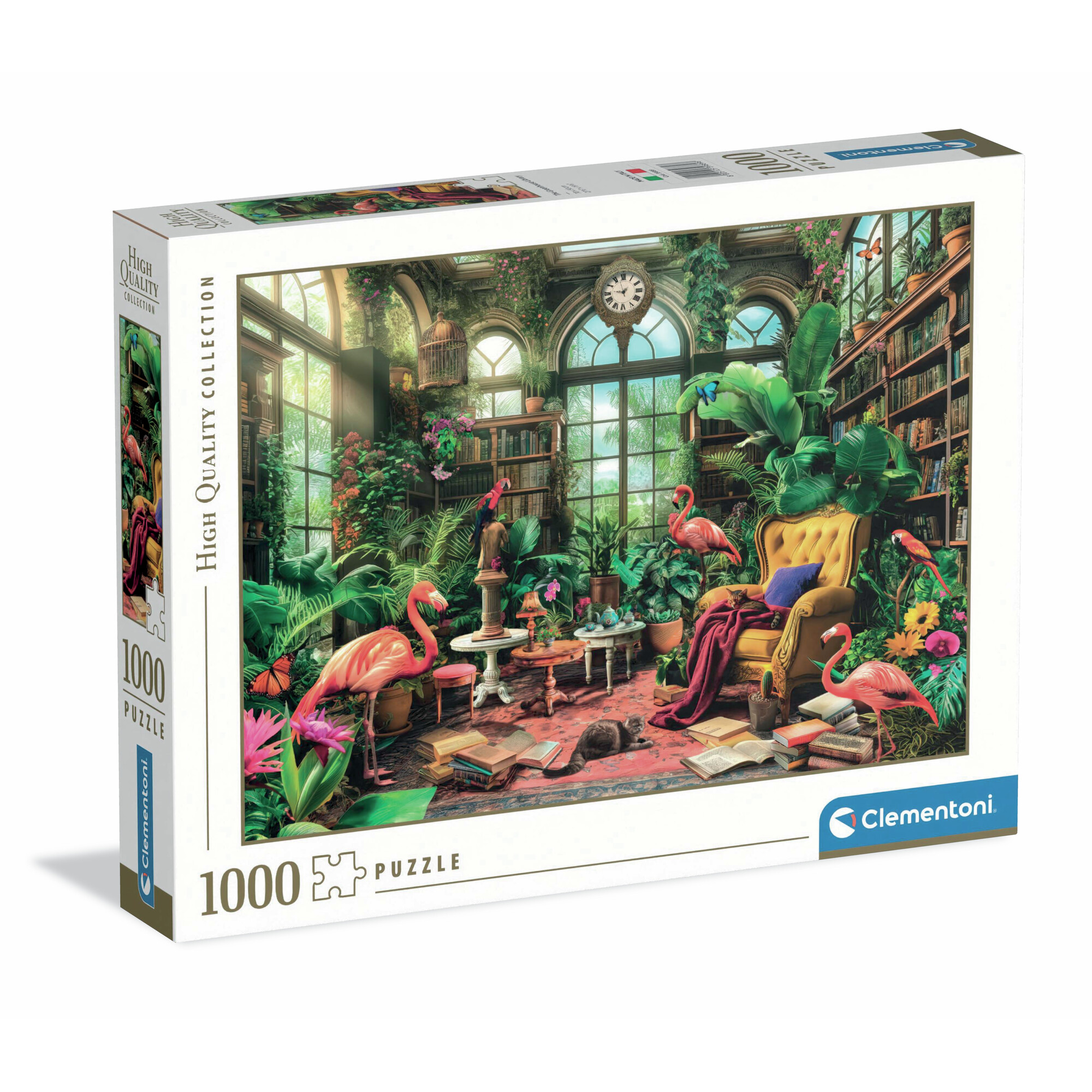 2_CLM39889 Puzzle da 1000 Pezzi - The Greenhouse Library - immagine 1