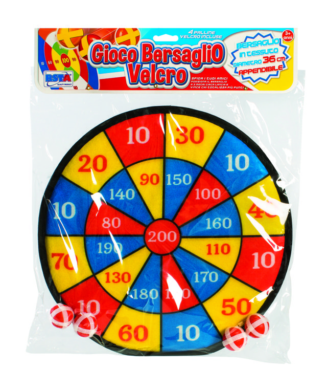 2_RST9983 Gioco Bersaglio Adesivo a Strappo 36 cm - immagine 1
