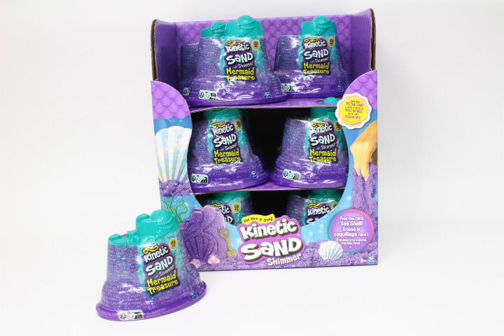 2_SPM6064334 Kinetic Sand - Mini Castello Sirenetta - immagine 1