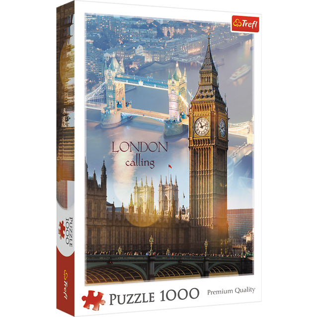 2_TRF10395 Puzzle da 1000 Pezzi - Londra all'Alba - immagine 1