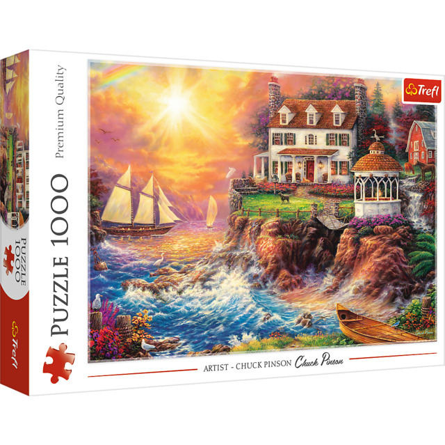 2_TRF10582 Puzzle da 1000 Pezzi - Peaceful haven - immagine 1