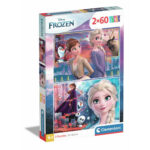 2 Puzzle da 60 Pezzi - Frozen 2