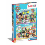2 Puzzle da 20 Pezzi - Paw Patrol