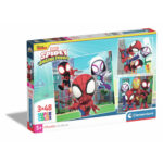 3 Puzzle da 48 Pezzi - Spidey