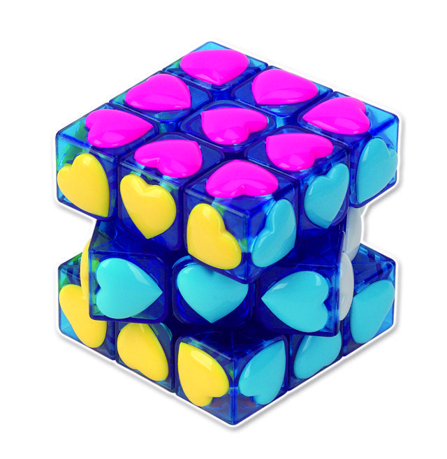 3_RST10054 gioco cubo 54 cuoricini - immagine 1
