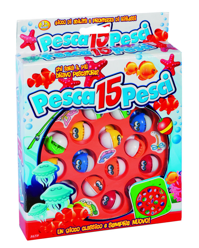 3_RST8659 Gioco della Pesca con 15 Pesci - immagine 1
