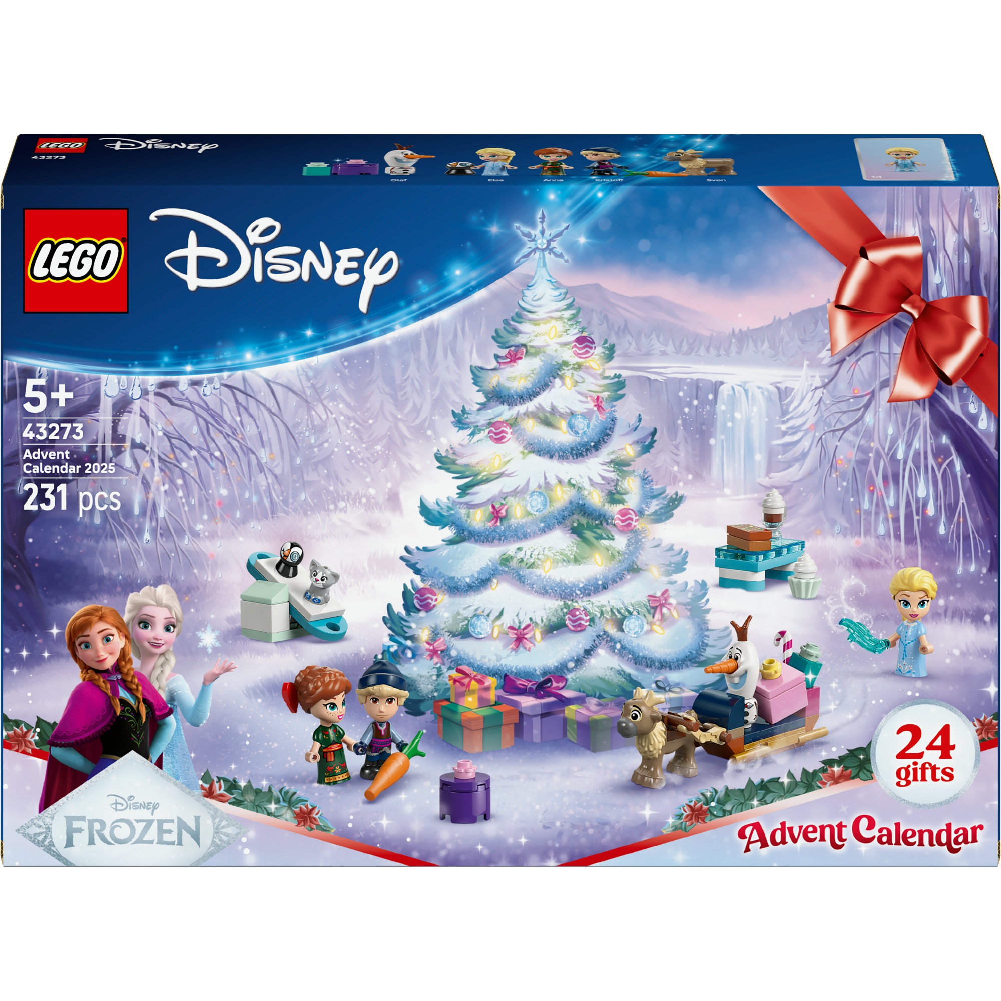 43273 Disney Princess - Frozen: Calendario dell'Avvento 2025 - immagine 1
