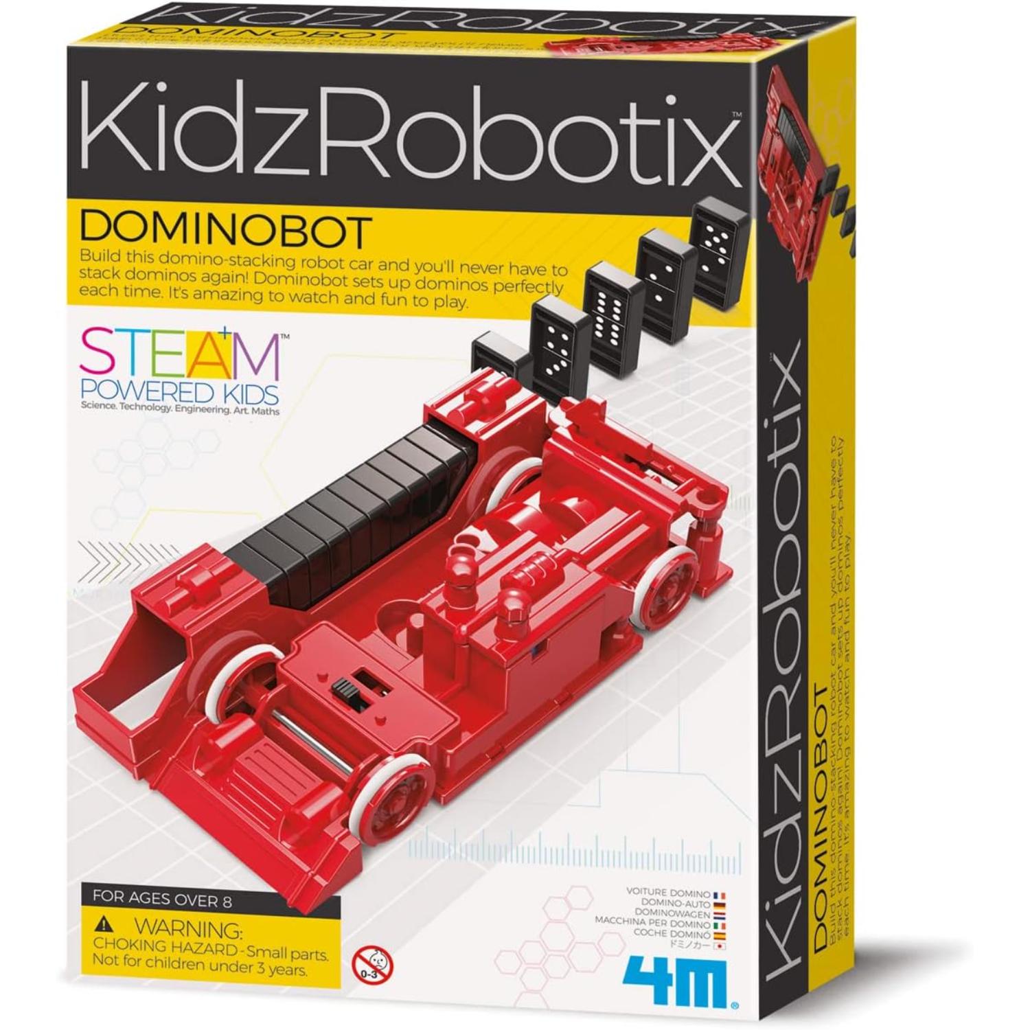4M03446 KidzRobotix - Dominobot: Il Robot del Domino - immagine 1