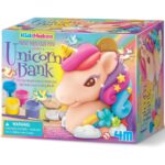 KidzMaker - Dipingi il Tuo Salvadanaio Unicorno Glitter