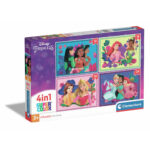 4 Puzzle in 1 - Disney Princess