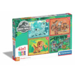 4 Puzzle in 1 - Jurassic World