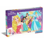 Puzzle da 104 Pezzi Maxi - Principesse Disney
