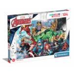 Puzzle da 104 Pezzi - Supercolor: Avengers