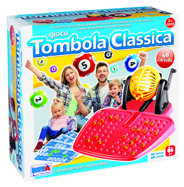 4_RST10446 Tombola classica 48 cartelle con dispenser automatico - immagine 1