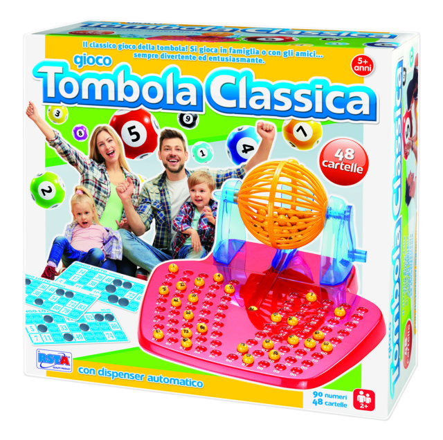 4_RST10447 Tombola calssica 48 cartelle con dispenser automatico - immagine 1
