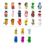 STUMBLE GUYS MINI FIGURE 6CM BUSTINA IN CDU 24 PZ - immagine 3
