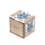 Puzzle da 140 Pezzi Sagomato in Legno - Lupo (S) con Box in Legno