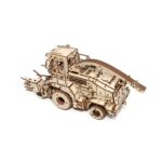 Modello 3D in Legno - Mietitrebbia FS80 - immagine 2