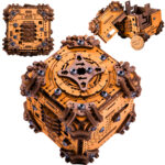 Modello 3D in Legno - Escape Room Box - Tesseract's Secret - immagine 3