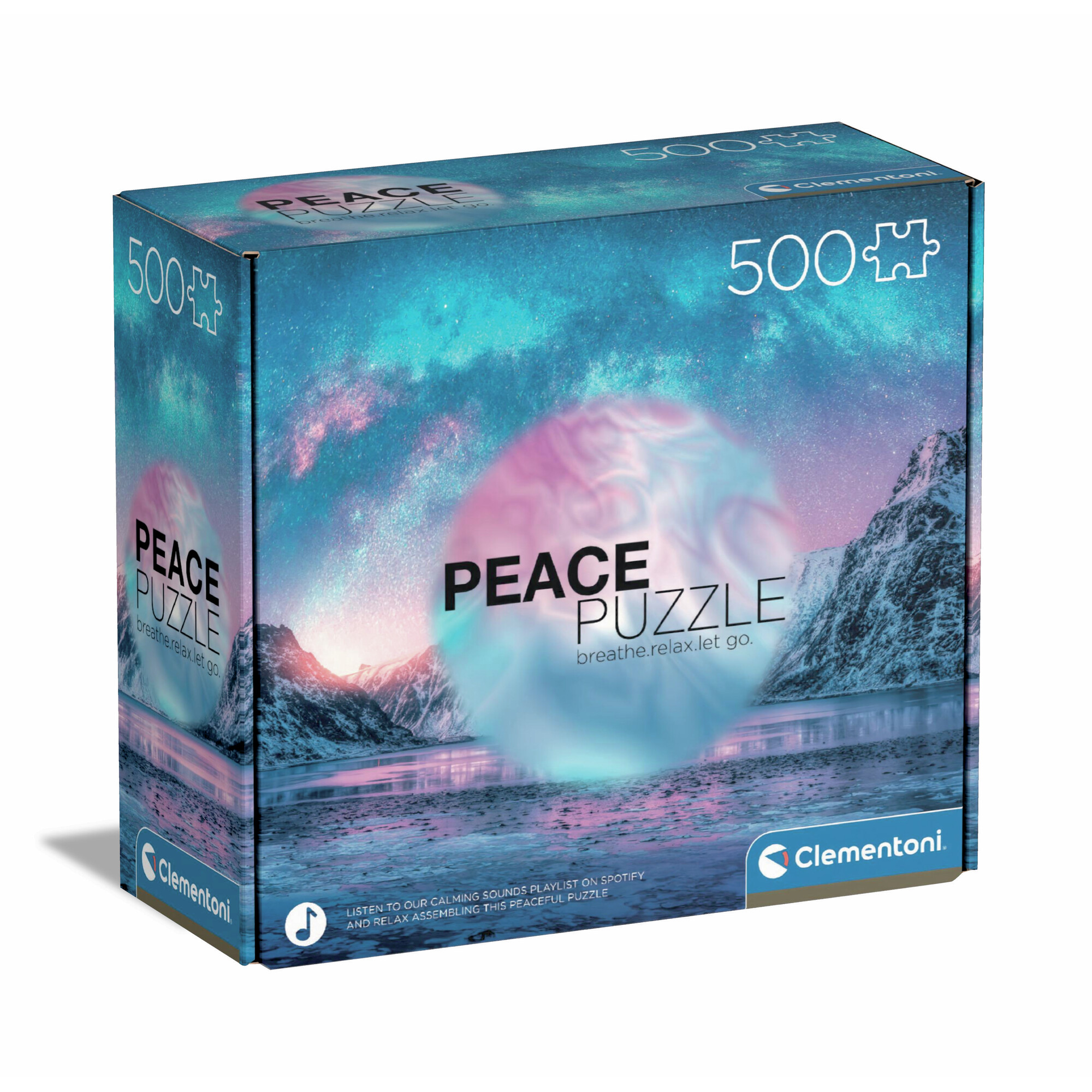 5_CLM35116 Puzzle da 500 Pezzi - Peace Puzzle: The Mountain - immagine 1
